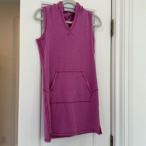 Ivivva (Lululemon) size 14 fuschia hooded dress